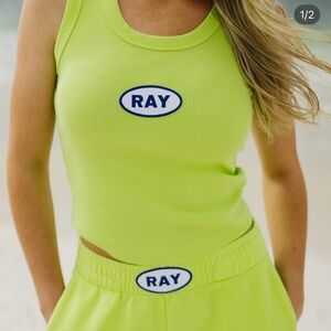RAY the brand green tank
